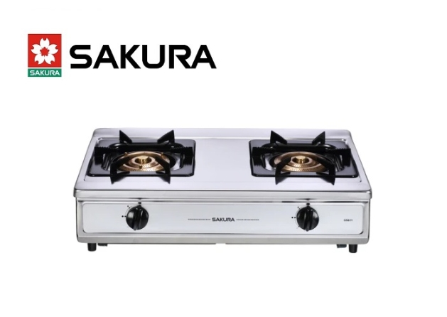 櫻花牌瓦斯爐 G-5611銅爐頭三環安全台爐)(含安裝)♦︎台北基新北隆桃園可約快速安裝♦︎
