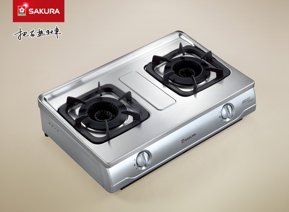 櫻花牌瓦斯爐 G-5700K雙內焰安全台爐)(含安裝)♦︎台北新北基隆桃園可約快速安裝♦︎