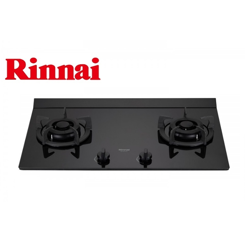 林內牌瓦斯爐 RB-M2720G(B)檯面式極炎LED藍光旋鈕定時大檯面雙口爐(含安裝)♦︎台北新北基隆桃園可約快速安裝♦︎