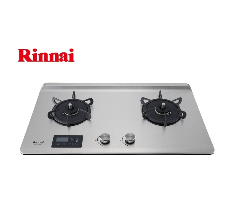 林內牌瓦斯爐 RB-A2760S檯面式緻溫不銹鋼大檯面雙口爐(含安裝)♦︎台北新北基隆桃園可約快速安裝♦︎