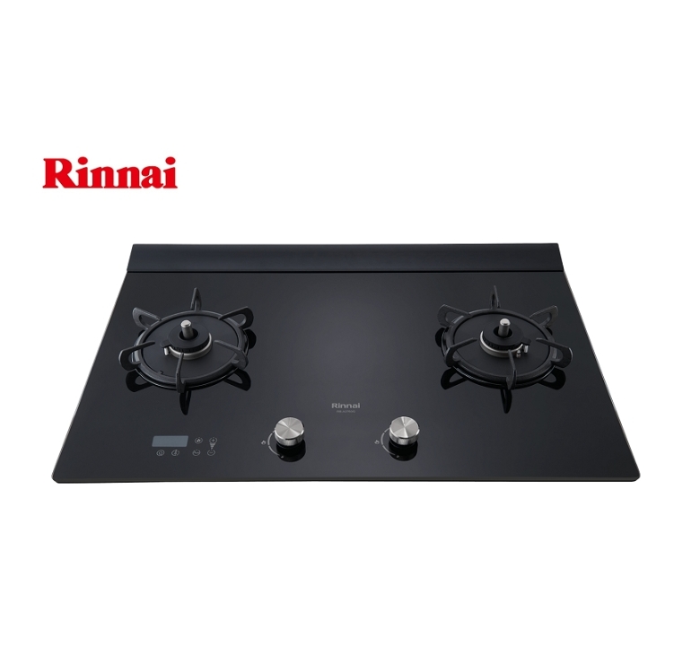 林內牌瓦斯爐 RB-A2760G(B)檯面式緻溫玻璃面板大檯面雙口爐(含安裝)♦︎台北新北基隆桃園可約快速安裝♦︎