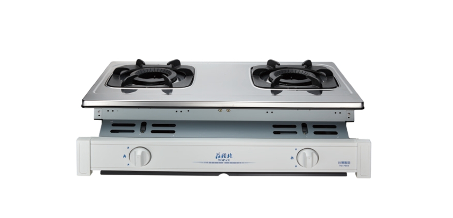 莊頭北瓦斯爐 TG-7603內焰式不銹鋼嵌入爐(含安裝)♦︎台北新北基隆桃園可約快速安裝♦︎