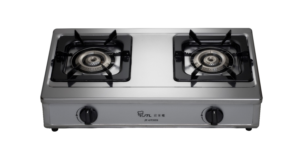 喜特麗瓦斯爐 JT-GT205S雙口檯爐(含安裝)♦︎台北新北基隆桃園可約快速安裝♦︎