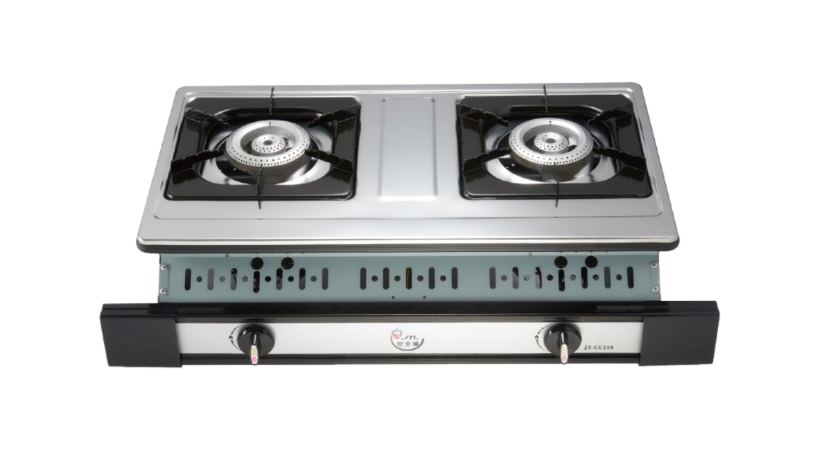 喜特麗瓦斯爐 JT-GU205S雙口嵌入爐(含安裝)♦︎台北新北基隆桃園可約快速安裝♦︎