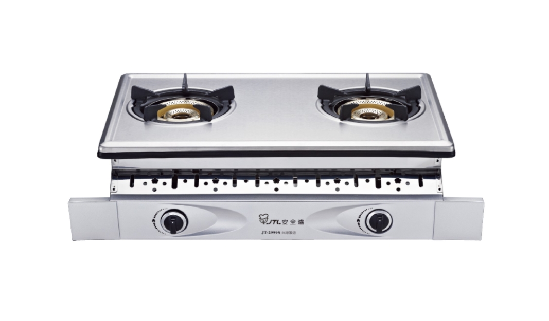 喜特麗瓦斯爐 JT-2999S銅爐頭雙口嵌入爐（內焰式）(含安裝)♦︎台北新北基隆桃園可約快速安裝♦︎